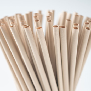 Bamboo powder straw Biodegradable disposable compostable Spirits drink