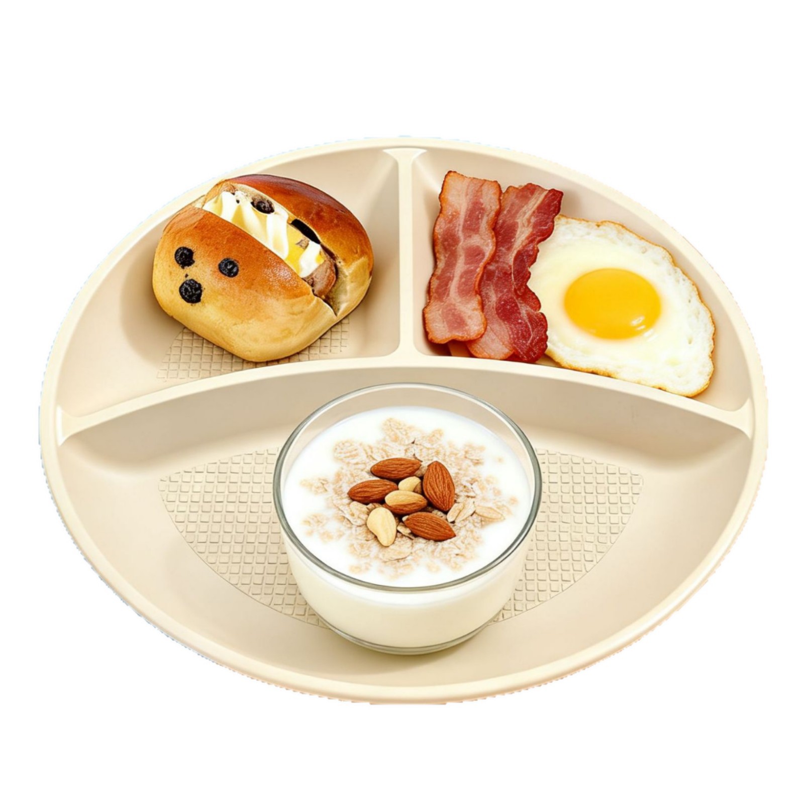 Bagasse and Bamboo Pulp Blend — Disposable, Thickened Trays 